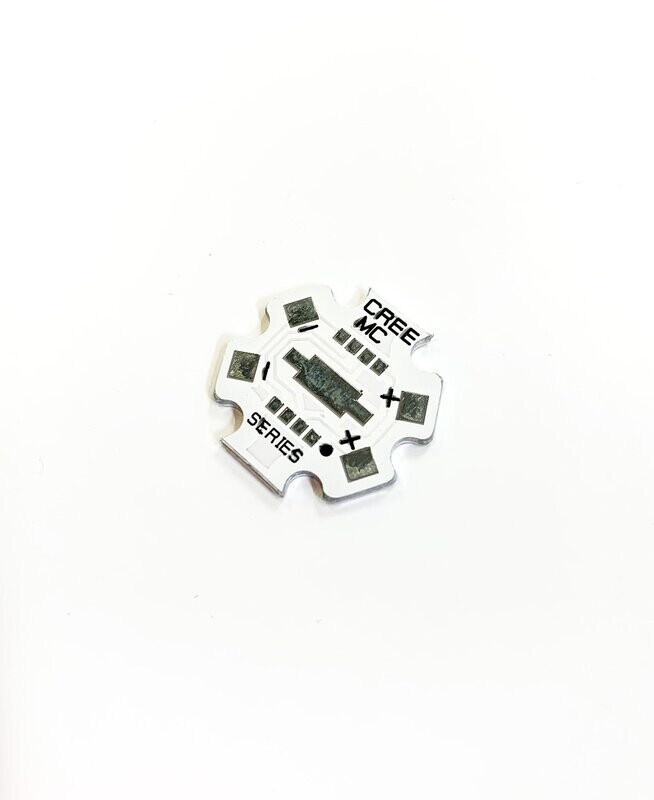 Weiße Starplatine (PCB/ Leiterplatte) für die High Power Cree MCE