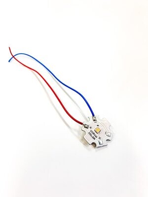 Luminus LED SBT-90-W65S-F71-NA102  Oslon Square 3000 K auf Starplatine mit Litzen - 210
Lumen