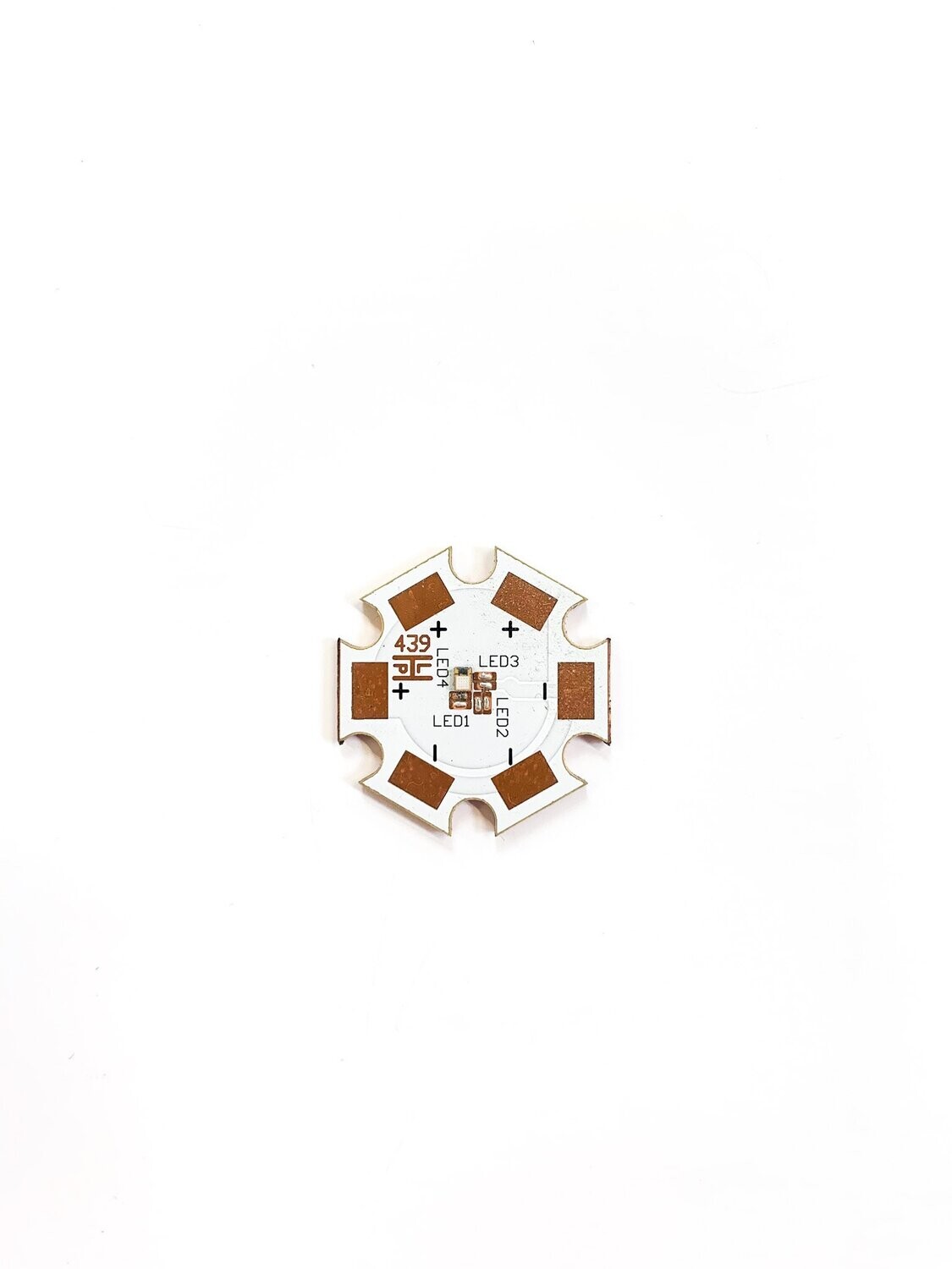 Starplatine mit Kupferkern für 4 Luxeon Z LEDs (Array)