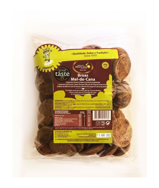 Broas Mel-de-Cana 300g