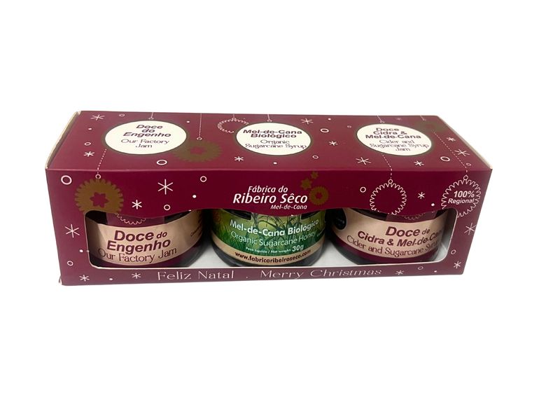 Pack Mini Compotas Natal 3x30g