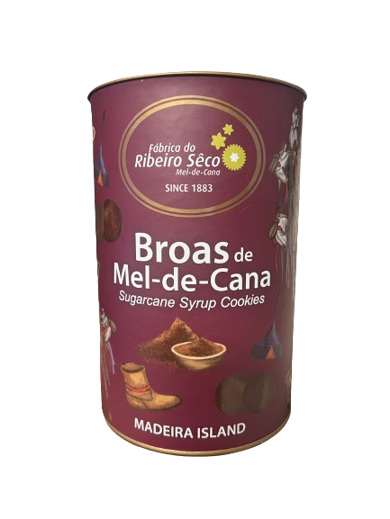 Broas Mel-de-Cana Lata 250g Broas Mel-de-Cana Lata 250g