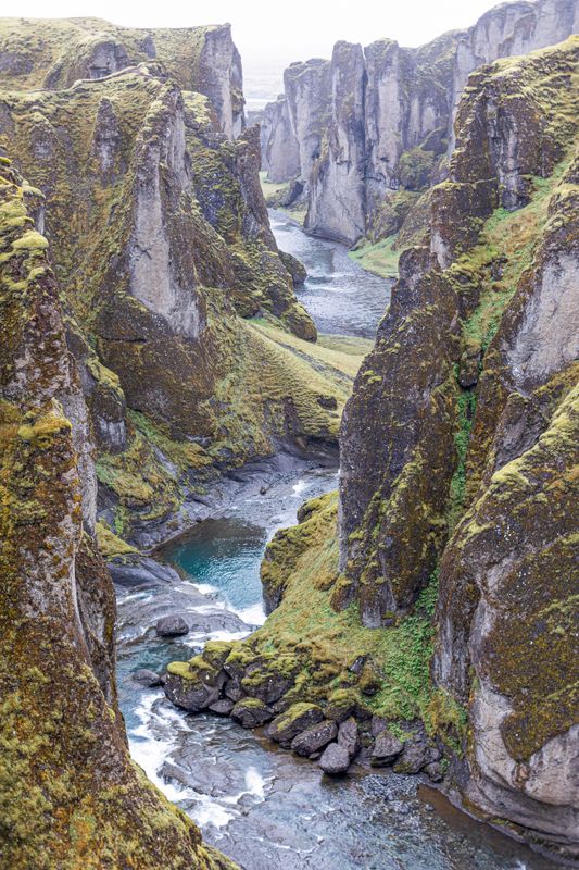 Fjadrargljufur Canyon, Iceland