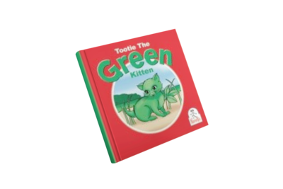 Tootie the Green Kitten Book
