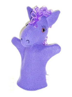 Pancake the Purple Pony Puppet