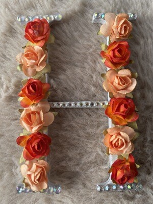 Custom Floral Letter