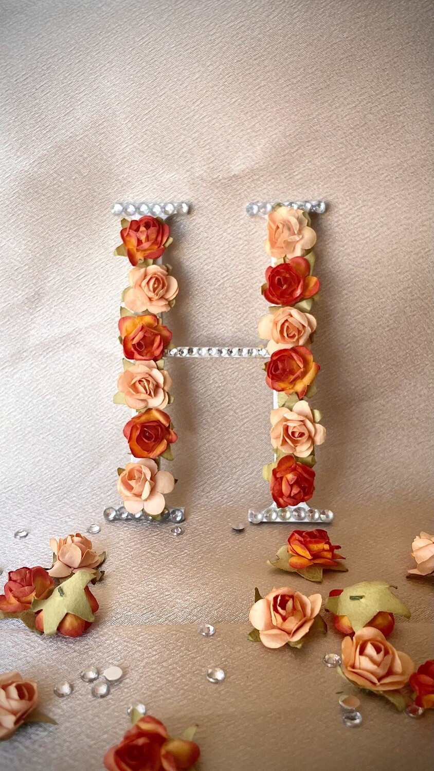 Custom Floral Letter