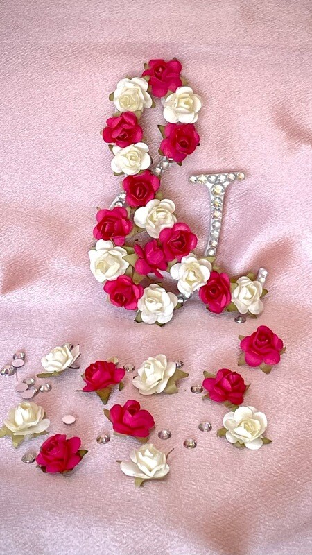 Custom Floral Letter - Ampersand &quot;&amp;&quot; sign