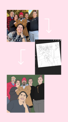Custom Portrait from photo