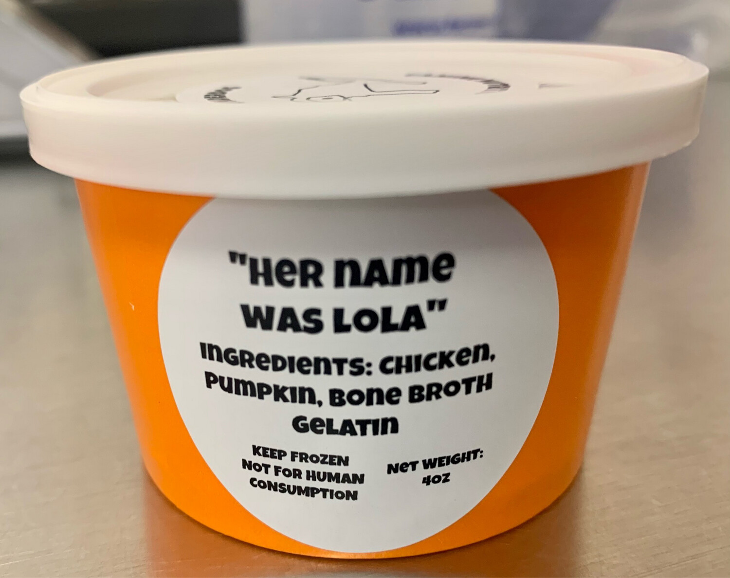 “Her Name Was Lola” Iced Treat