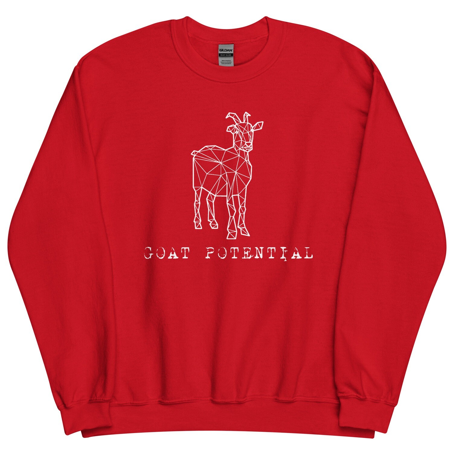 GOAT Potential Unisex Premium Sweatshirt