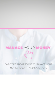 Manage Your Money