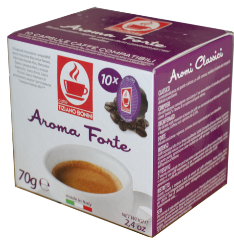 Aroma Forte קפסולות תאומות לוואצה מודו מיו