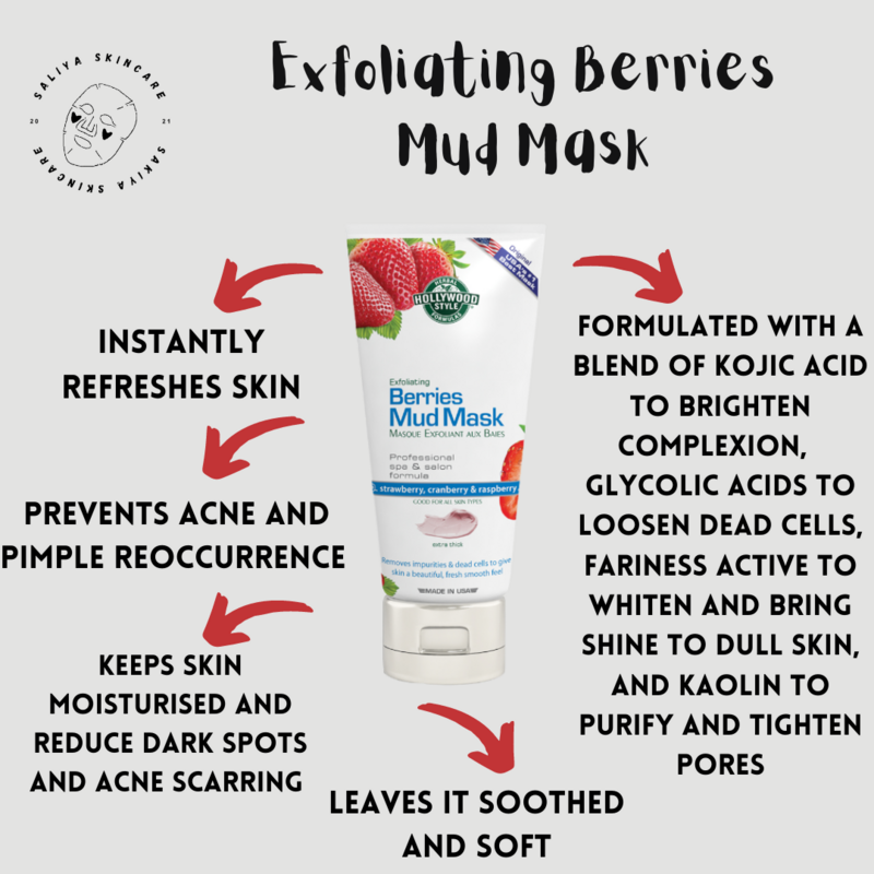Exfoliating Berries Mud Mask