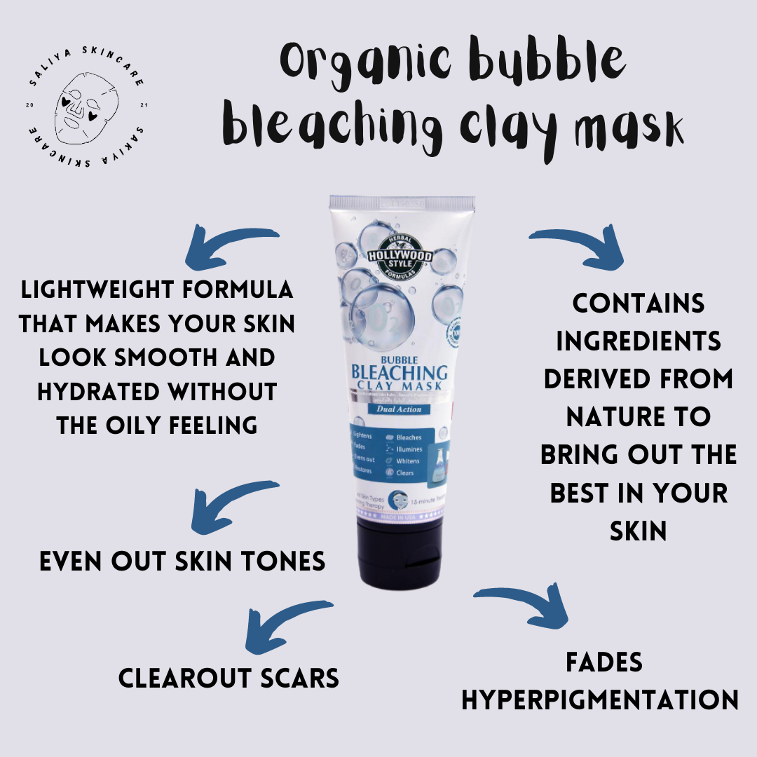 Organic Bubble Bleaching Clay Mask