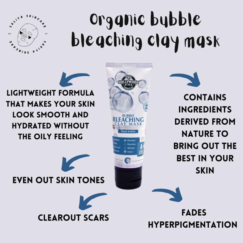 Organic Bubble Bleaching Clay Mask