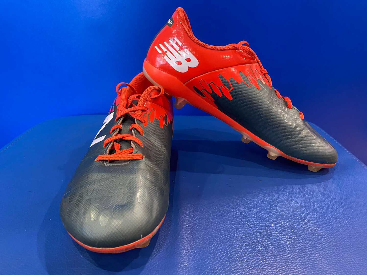 New balance Visaro Football Boots US3 (Near-New) (EC713)