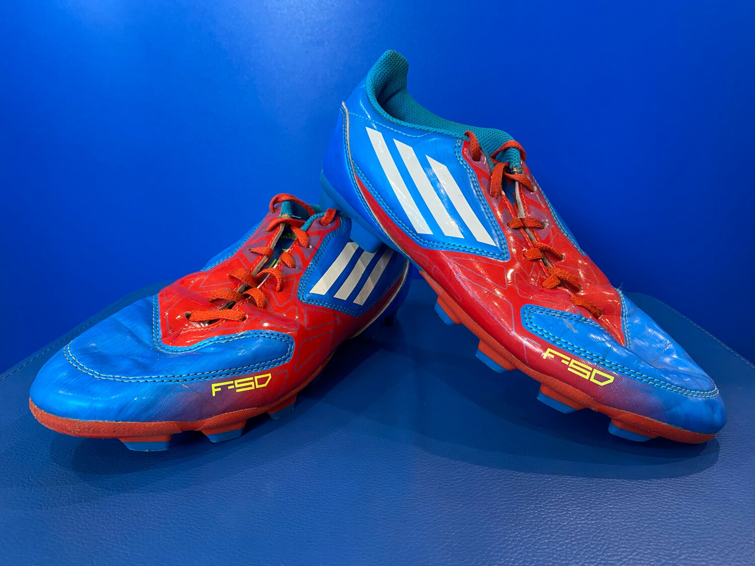 Adidas F5 TRX FG Youth Football Boots US6 (Near-New) (EC756)