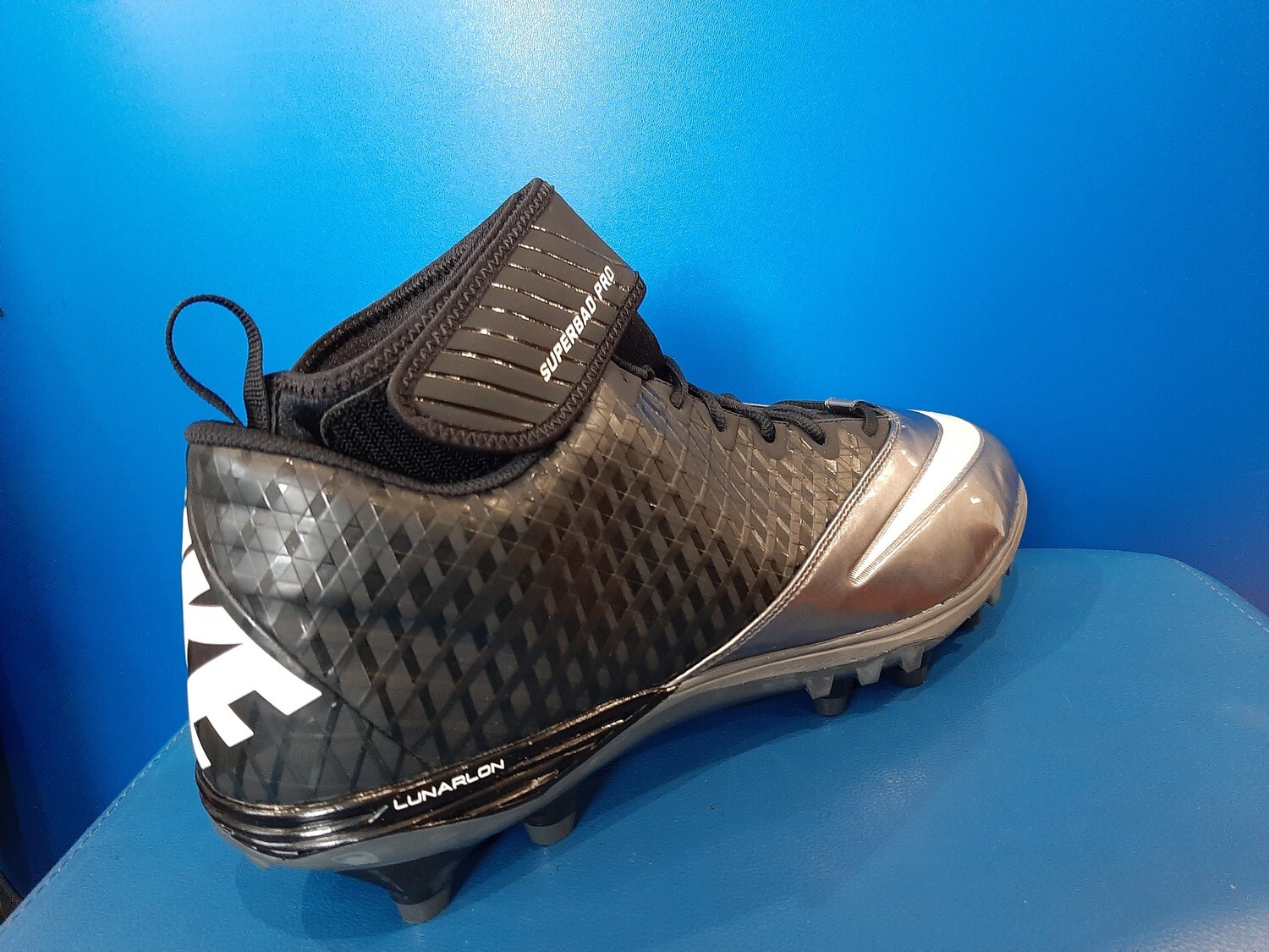 Nike Lunar Super Bad Pro TD Football Boots US17 New EC1125 511334 009