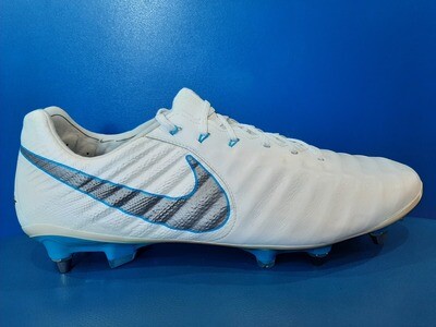 Nike Legend 7 Elite SG-Pro White Blue Hero Football Boots Mens US12 Womens US13.5 (New) (EC1128) (AH7426-108)