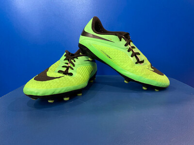 Nike Jr Hypervenom Phelon Fg Football Boots US5 (Used) (EC702)