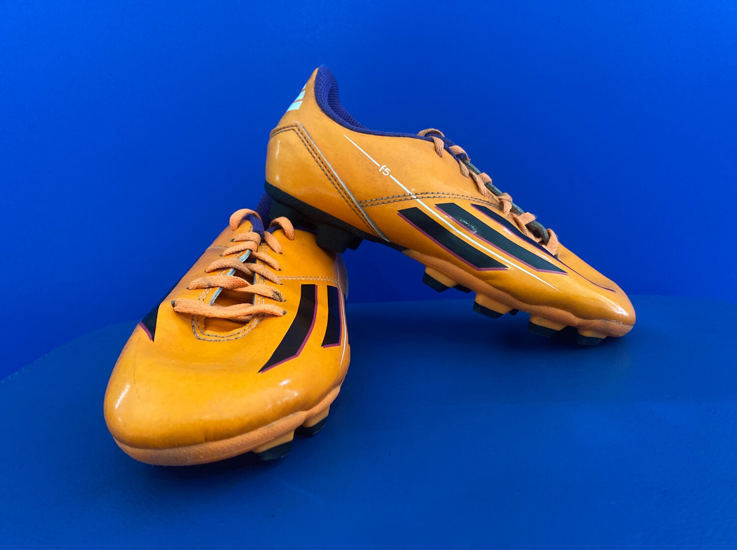 Adidas F.5 Football Boots US1 (Near-New) (EC205)