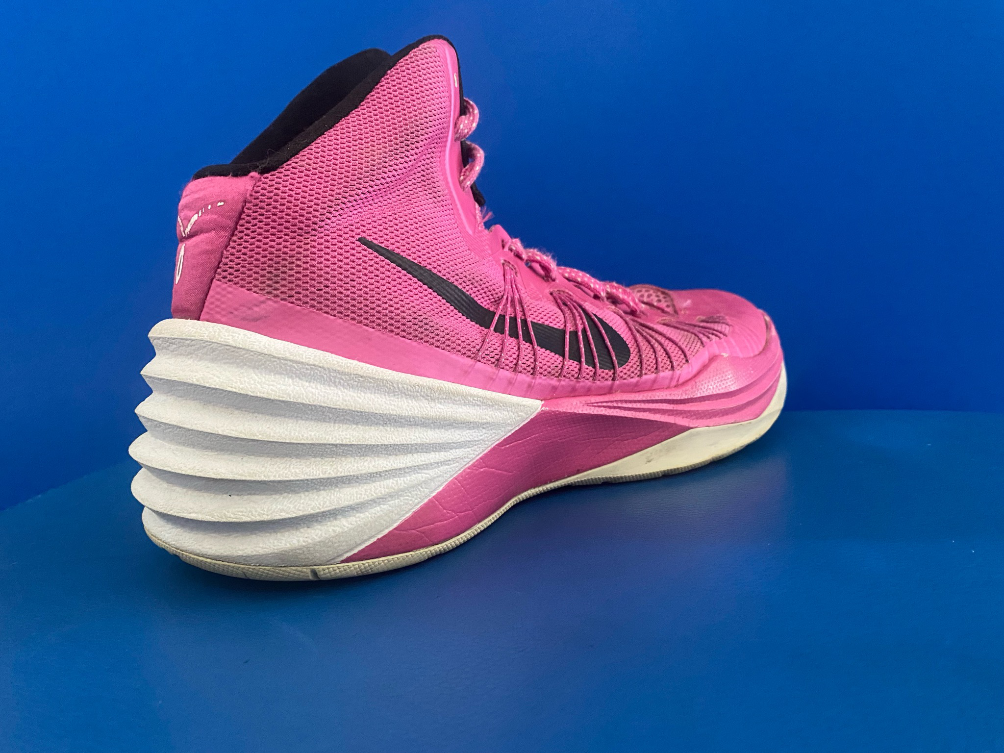 Perioperatieve periode puppy procedure Nike Hyperdunk 2013 Kay Yow 'Think Pink'599537-601 Basketball Shoes US9  (Near-new) (EC223)