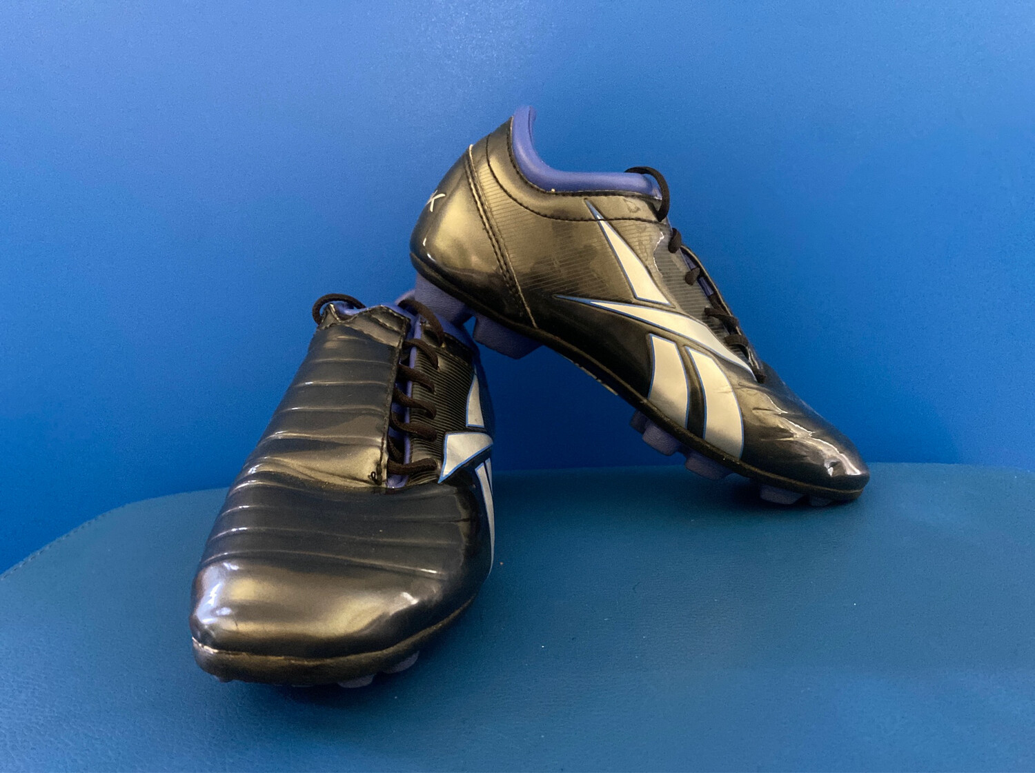 RBK Reebok Football Boots US1 (Near-new) (EC337)