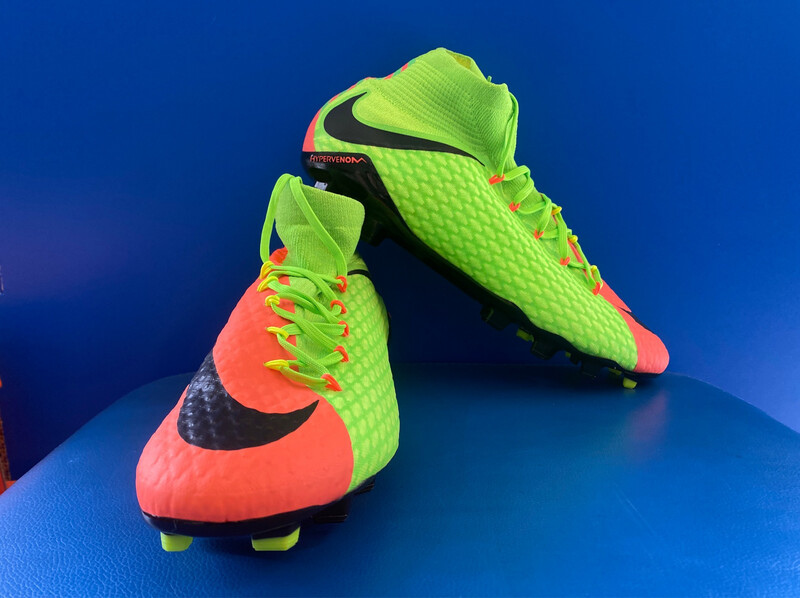 Nike Hypervenom Phatal III DF FG Football Boots US12 (New In Box) (EC1826)