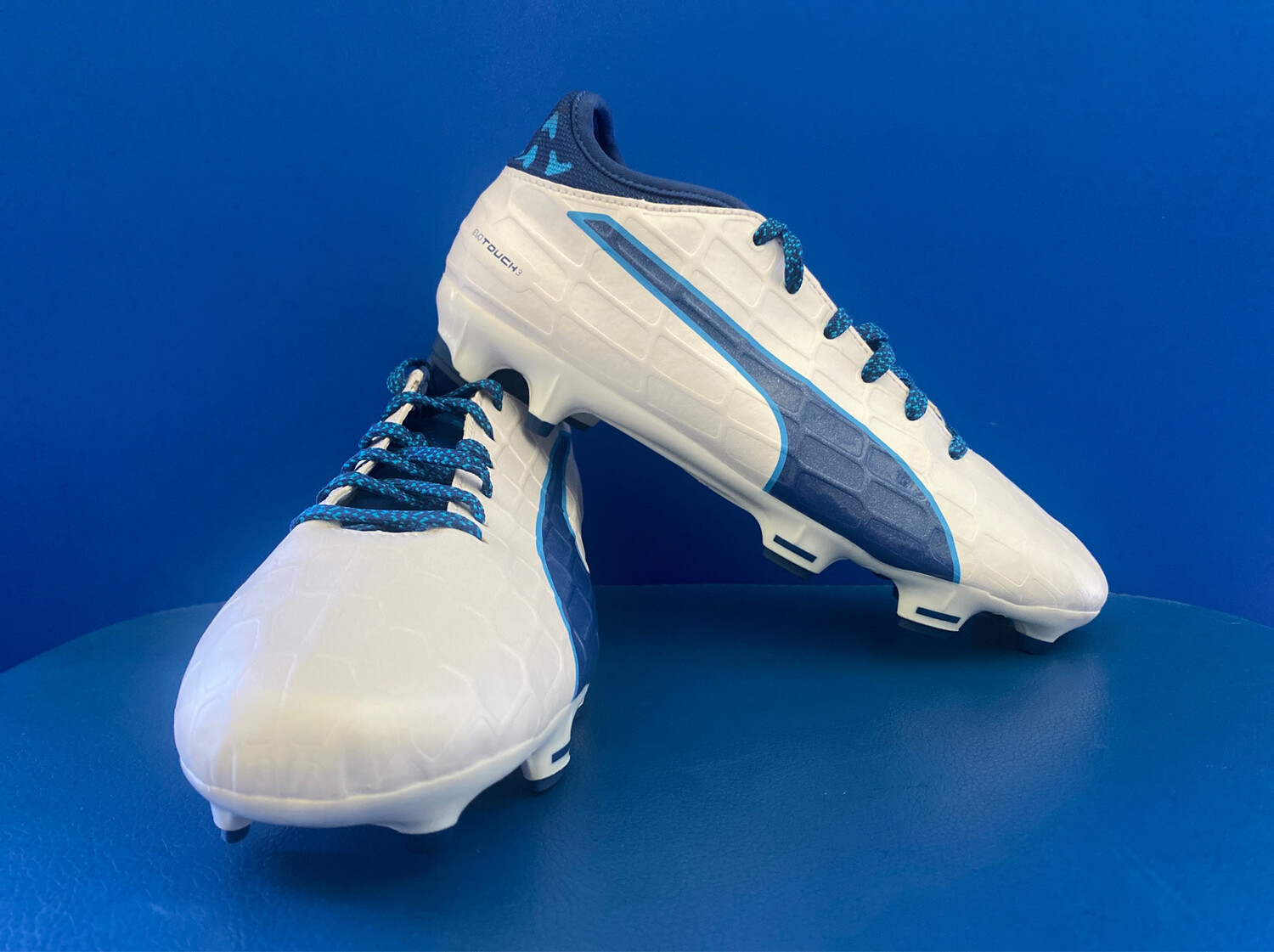 Puma Evo Touch 3 FG Jr Mens Football boots US4C  (New In Box ) (EC1831)