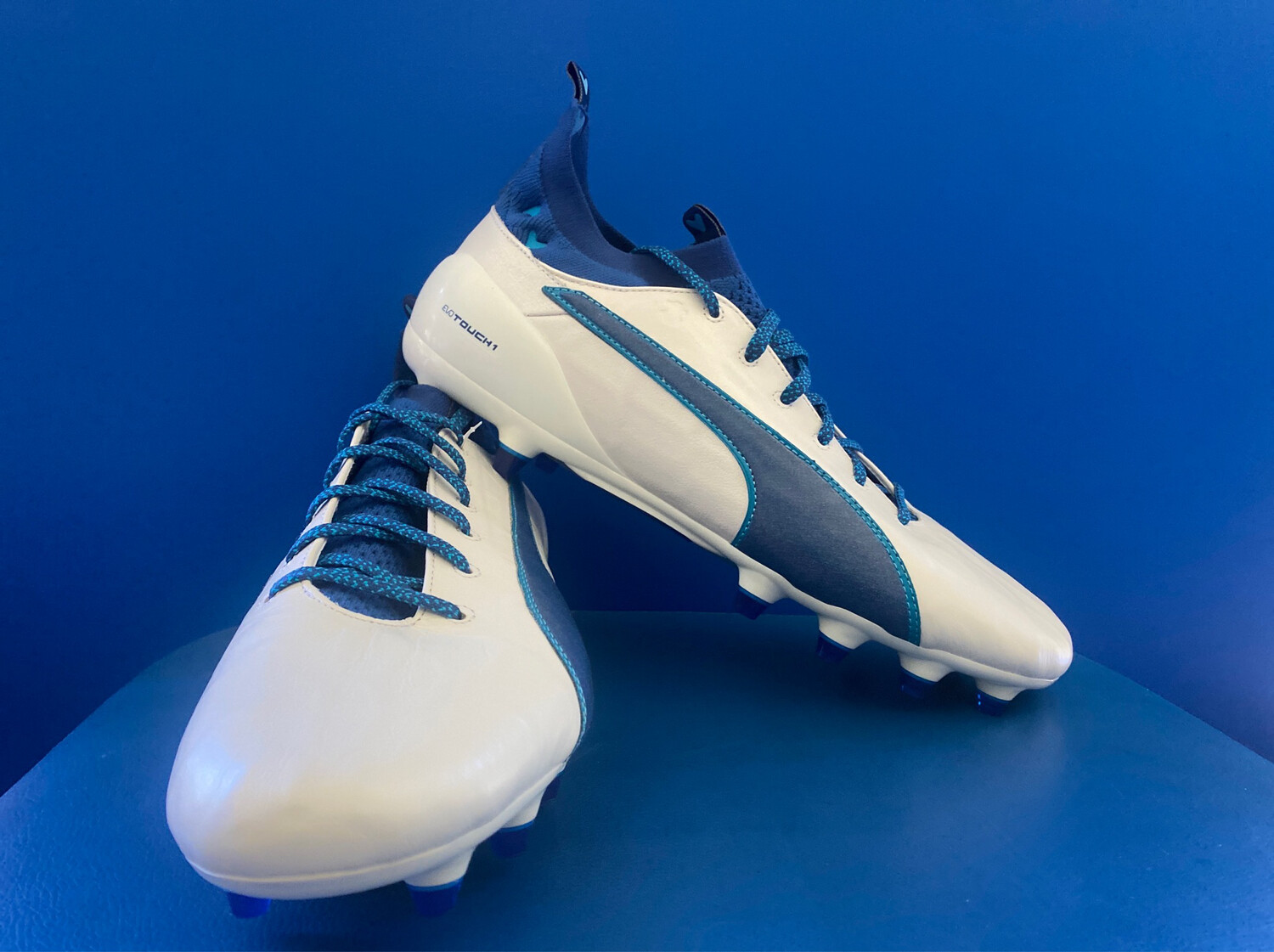Puma Evo Touch 1 FG Mens Leather Football boots US12 ( New In Box ) (EC1833)