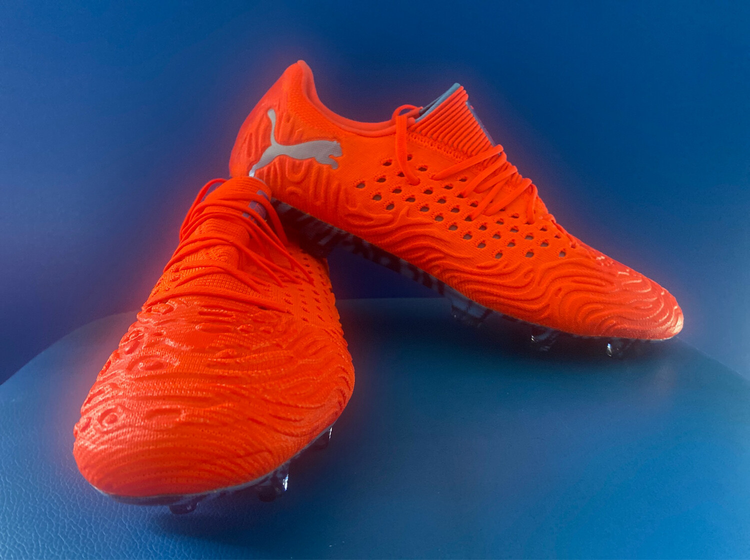 Puma Future 19.2 Netfit Mix SG Mens Football Boots US12  (Near New) (EC1836) 