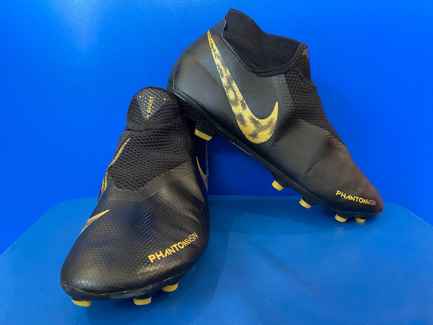 Nike Phantom Vision Elite FG – Black Lux US10.5 (Near New) (EC3079)
