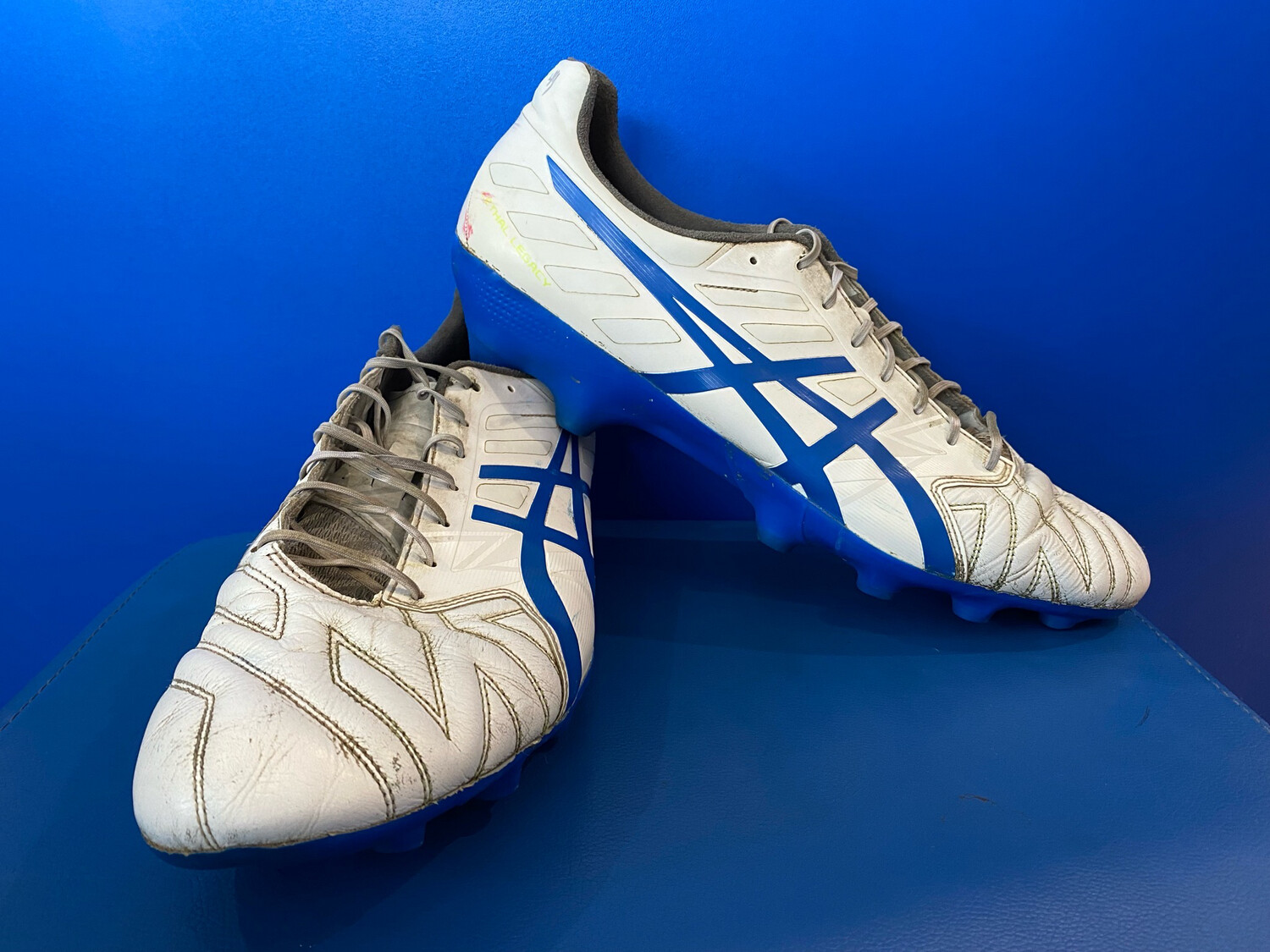 ASICS LETHAL SPEED FLASH IT MENS FOOTBALL BOOTS US15 (Near New) (EC3083)