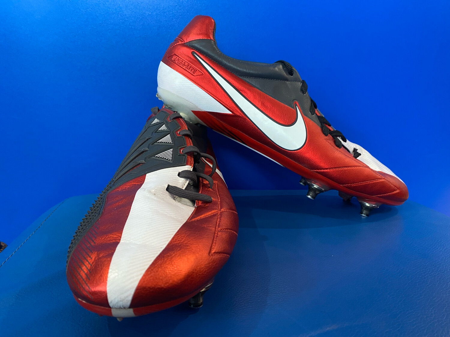 Nike T90 Laser IV KL Football Boots US12.5 (Near New) (EC3276)