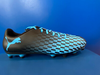Puma Spirit III FG - Luminous Blue-Puma Black US14 (New In Box) (EC3296)