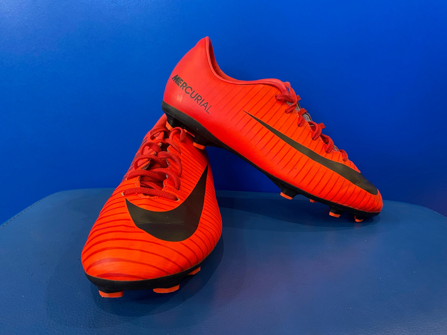 Nike Mercurial Victory VI FG Junior Football Boots US4Y (Near-new) (EC3328)