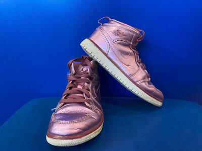 Nike Air Jordan 1 Retro Mid SE 'Pink Rise' US2Y (Near-new) (EC3327)
