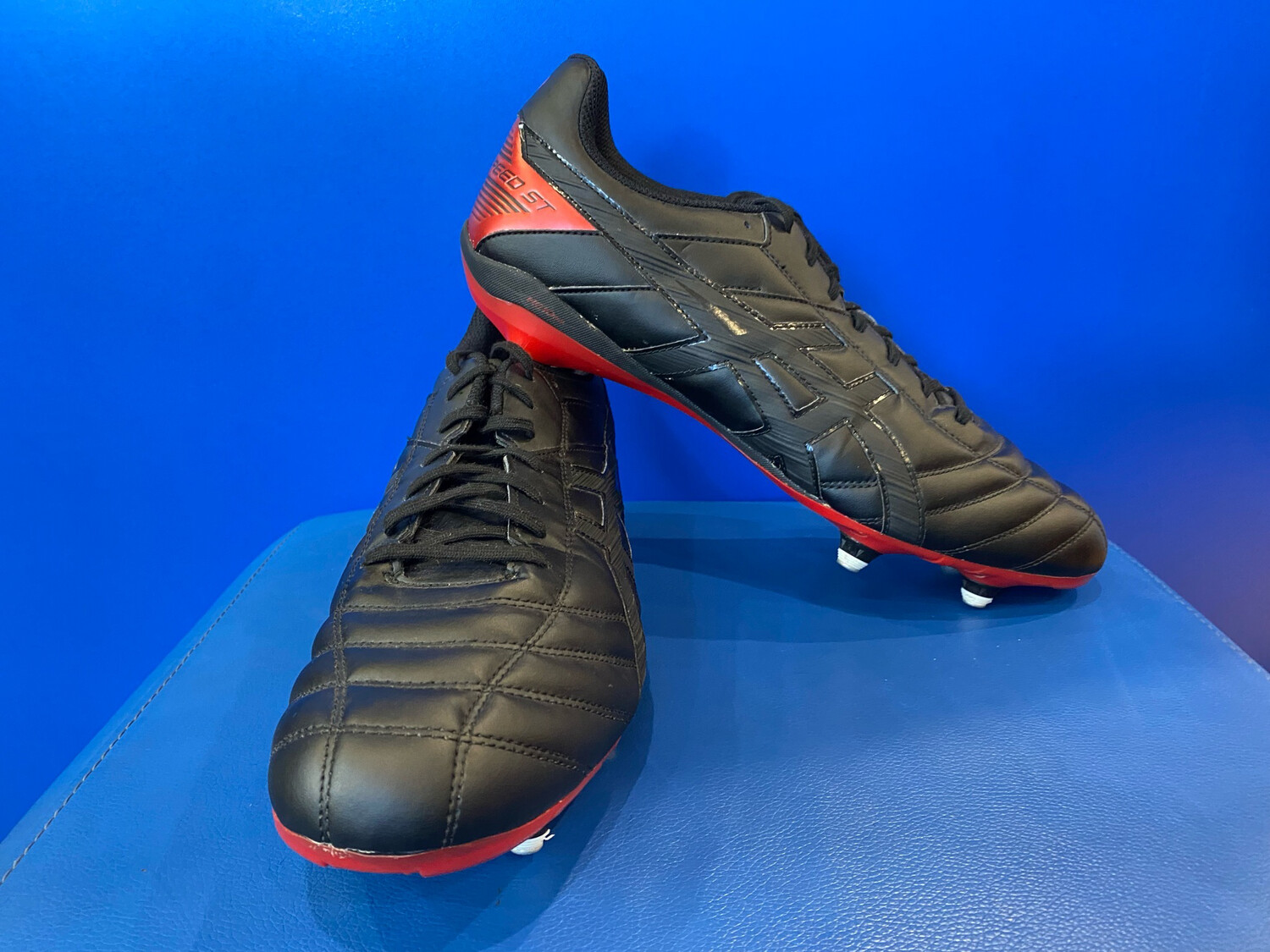 ASICS LETHAL SPEED ST 2 Football Boots US14 (Near New) (EC3337)