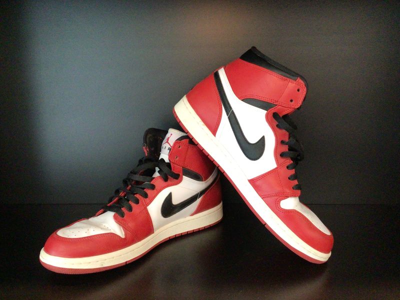 Nike Mens Basketball Shoes JORDAN Air 1 Retro (2013) US11 (EC4930) (Near-New)