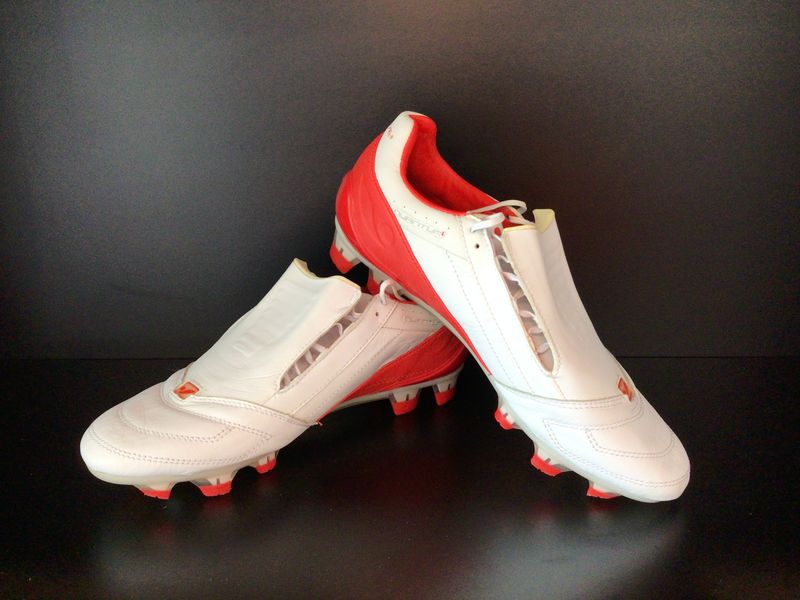 Concave Mens Football Boots Quantum 2 SG Red-White (Pre-Owned) (US7 (EC5004)