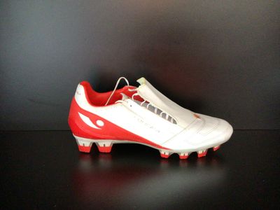 Concave Mens Football Boots Quantum 2 SG Red-White (Pre-Owned) (US7 (EC5004)