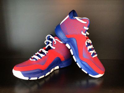 Adidas Mens Basketball Shoes J Wall Red, White &amp; Blue (NEW) US9 (EC4946)