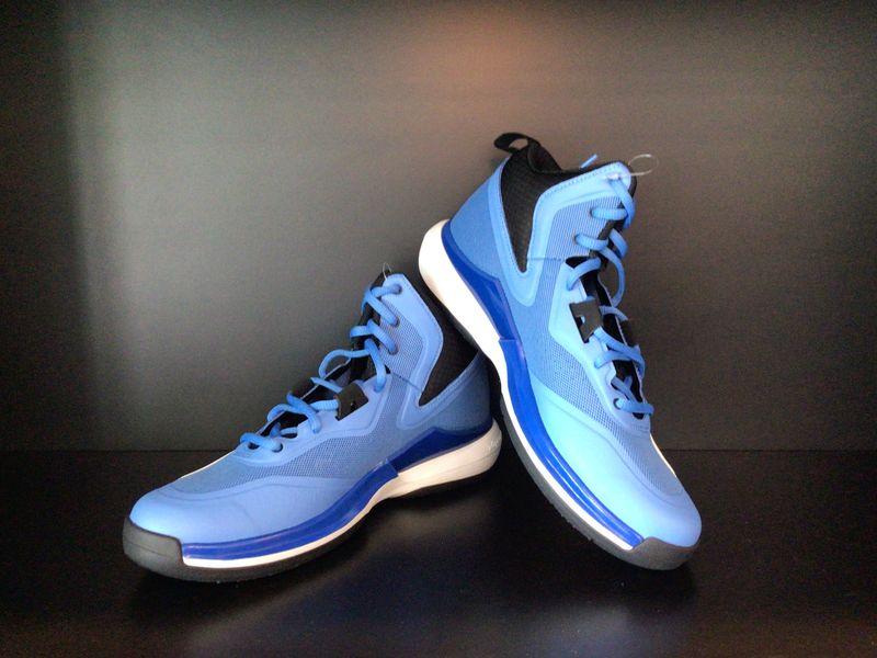 Adidas Mens Basketball Shoes Title Run Blue Mid Top (NEW) US9 (EC4927)