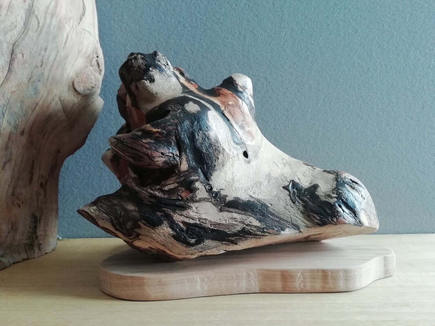 Lampe à poser (tête de girafe), pièce unique bientôt disponible à la vente