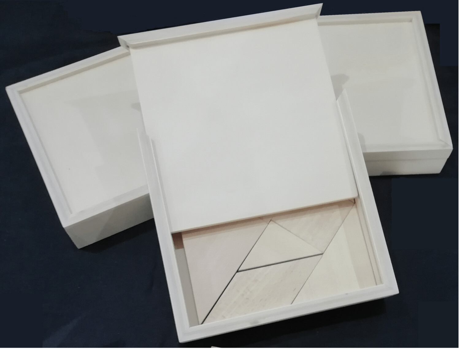 Tangram dans son coffret (sur commande)