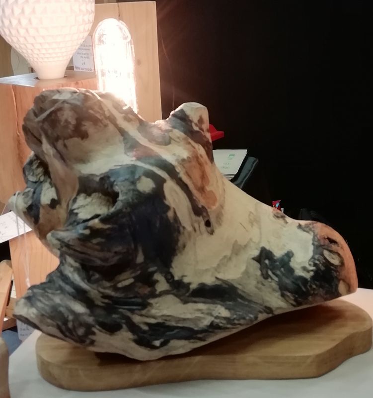 Lampe à poser, pièce unique