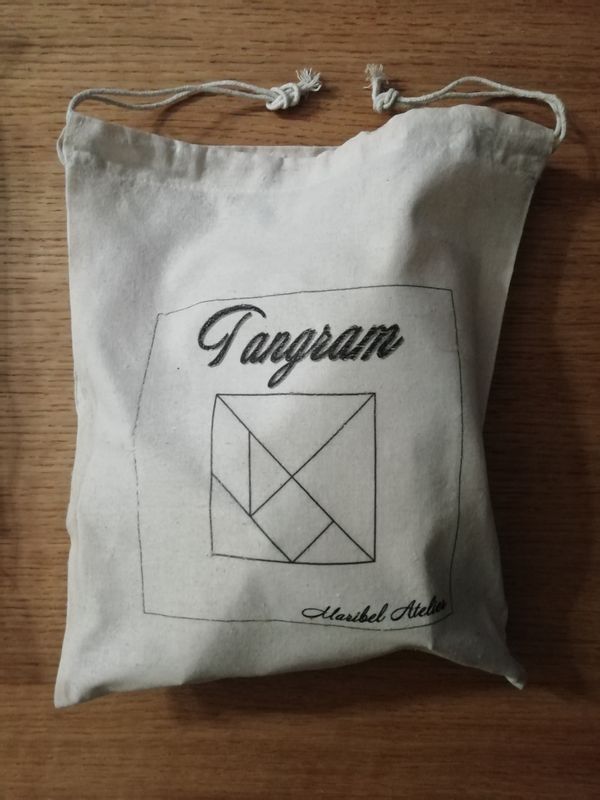 Grand Tangram (sac tissus)