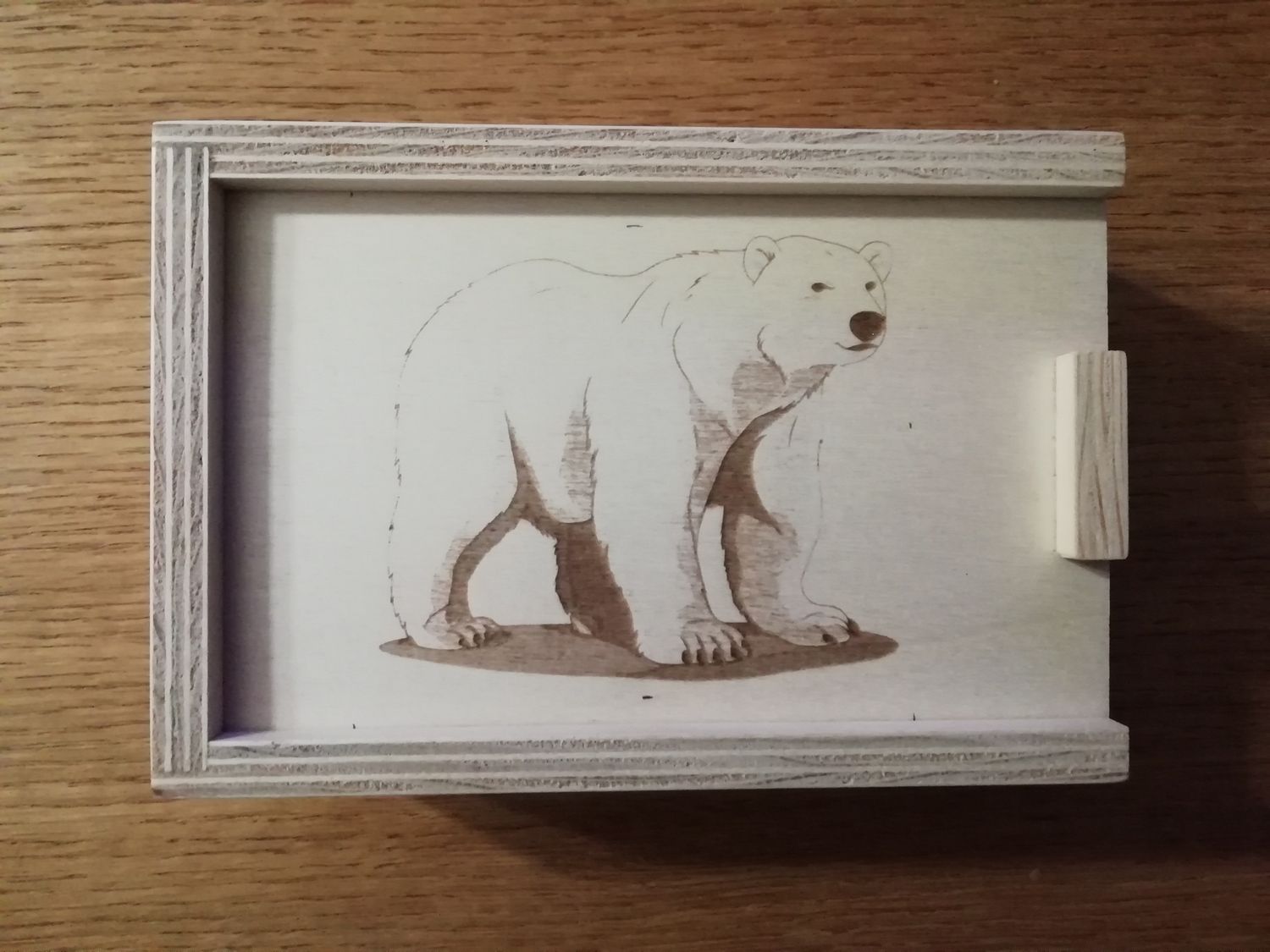 Puzzle ours polaire dans son coffret Puzzle ours polaire dans son coffret