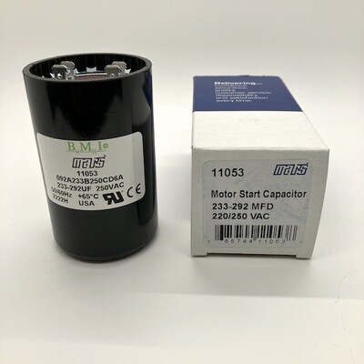 11053 Mars Motor Start Capacitor 233-292MFD 220/250VAC